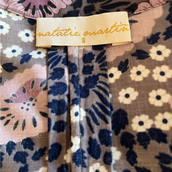 Natalie Martin Pink and Black Floral Maxi Dress - Picture 4 of 4